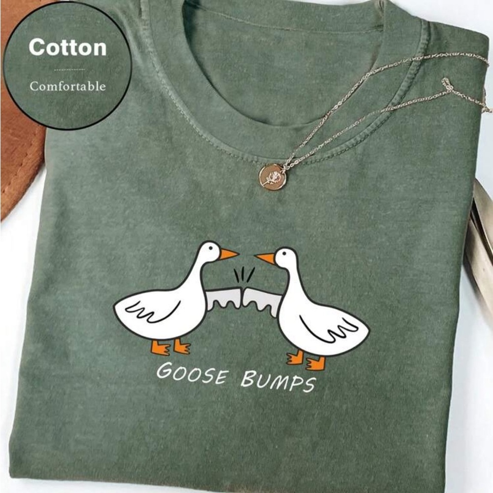 Goose Bumps Green T-Shirt